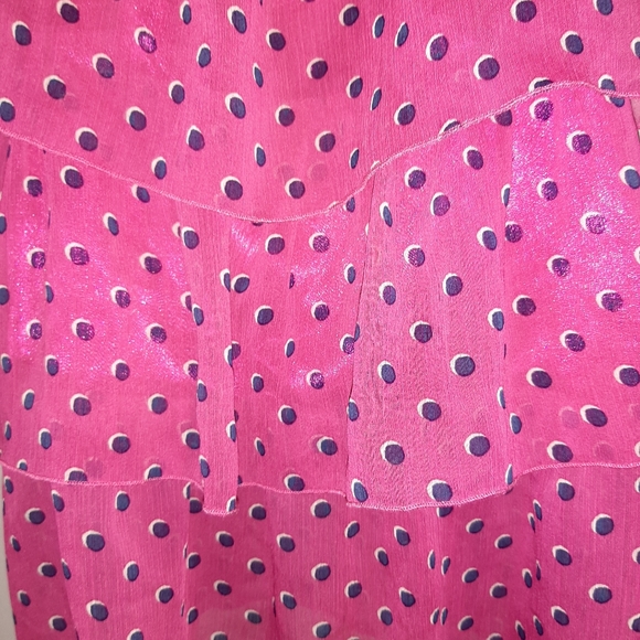 Childrens Place Polka Dot Cami Tiered Top Girls 14 - Picture 3 of 5